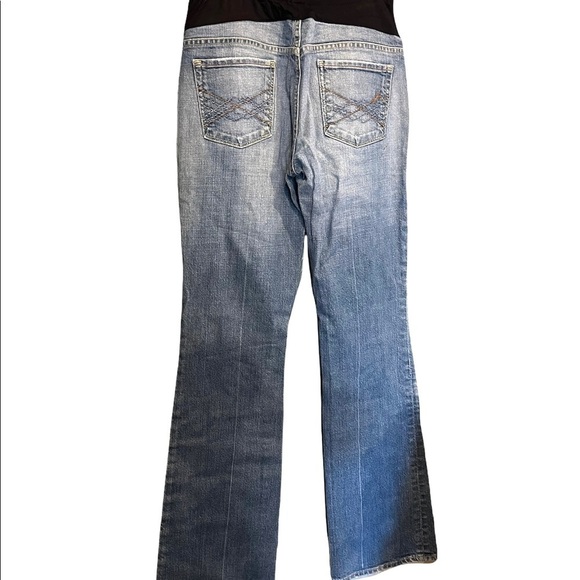 Maternity Citizens of Humanity Flare jeans Faded Washed Cotton Spandex USA 30 - Picture 3 of 7